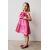 Zara Платье из цветочного поплина , Цвет: Розовый, Размер: 1½ лет (86 см)