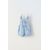 Zara Короткие комбинезоны с кружевными мотивами , Цвет: Синий, Размер: 1½ лет (86 см), изображение 3