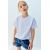 Zara Футболка с круглым вырезом и короткими рукавами, Цвет: Синий, Размер: 1½ лет (86 см)