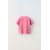 Zara Футболка с кружевным аппликацией , Цвет: Розовый, Размер: 1½ лет (86 см), изображение 2