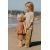 Zara Timelesz - полуприталенный топ в полоску с завязками , Цвет: Оранжевый, Размер: 1½ лет (86 см)