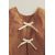Zara Timelesz - полуприталенный топ в полоску с завязками , Цвет: Оранжевый, Размер: 1½ лет (86 см), изображение 4