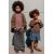 Zara Timelesz - широкие льняные брюки , Цвет: Синий, Размер: 1½ лет (86 см), изображение 4