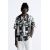 Zara Рубашка с абстрактным принтом , Цвет: Черный, Размер: S (US S), изображение 2