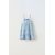 Zara Платье из денима с цветочной вышивкой , Цвет: Синий, Размер: 1½ лет (86 см), изображение 4