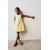 Zara Вышитое платье с раздельными вставками , Цвет: Жёлтый, Размер: 1½ лет (86 см)