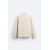 Zara Вышитая рубашка с воротником , Цвет: Бежевый, Размер: S (US S), изображение 8