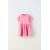 Zara Платье с эффектом размытости и вышивкой , Цвет: Розовый, Размер: 1½ лет (86 см), изображение 3