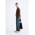 Zara Льняной хлопковый футболка , Цвет: Зеленый, Размер: M (US M), изображение 4
