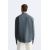 Zara Рубашка из смеси льна и вискозы , Цвет: Серый, Размер: S (US S), изображение 3