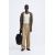 Zara   плиссированные хлопково-льняные брюки , Цвет: Коричневый, Размер: EU 42 (US 32)