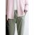 Zara Брюки из вискозы и льна, Цвет: Зеленый, Размер: XL, изображение 5