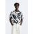 Zara Рубашка из ткани, которая минимизирует необходимость глажки после стирки, Цвет: Синий, Размер: XL (US XL), изображение 2