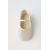 Zara Туфли-балетки baby с кристаллами райнстон , Цвет: Бежевый, Размер: 25 (15,6 см), изображение 3