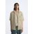 Zara Рубашка с эффектом морщин , Цвет: Зеленый, Размер: S (US S), изображение 2