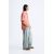 Zara Рубашка с эффектом складок , Цвет: Оранжевый, Размер: L (US L), изображение 4