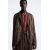 Zara  creased jacquard blazer - лимитированное издание , Цвет: Коричневый, Размер: S (US S), изображение 5