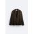 Zara  creased jacquard blazer - лимитированное издание , Цвет: Коричневый, Размер: S (US S), изображение 7