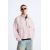 Zara Обрезанная полосатая рубашка , Цвет: Розовый, Размер: S (US S), изображение 2