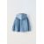 Zara Джинсовая рубашка с капюшоном и длинными рукавами, Цвет: Синий, Размер: 12-18 месяцев (86 см), изображение 2