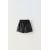 Zara Короткие бермуды с карманами в стиле карго с эффектом кожи, Цвет: Черный, Размер: 12-18 месяцев (86 см), изображение 2