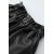 Zara Короткие бермуды с карманами в стиле карго с эффектом кожи, Цвет: Черный, Размер: 12-18 месяцев (86 см), изображение 4