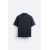 Zara Рубашка в полосатый рельефный узор , Цвет: Синий, Размер: S (US S), изображение 9