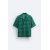 Zara Рубашка с текстурным вязанием , Цвет: Зеленый, Размер: S-M (US S-M), изображение 7