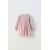 Zara Платье из трикотажа с круглым вырезом и длинными рукавами, Цвет: Розовый, Размер: 3 лет (98 см), изображение 2
