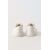 Zara Ботинки из хлопка, Цвет: Белый, Размер: 21 (12,9 см), изображение 5