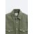 Zara Рубашка из денима , Цвет: Зеленый, Размер: S (US S), изображение 3