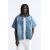 Zara Рубашка из денима с карманом , Цвет: Синий, Размер: S (US S), изображение 2