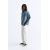 Zara Рубашка из денима с карманом , Цвет: Синий, Размер: S (US S), изображение 4