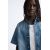 Zara Рубашка из денима с карманом , Цвет: Синий, Размер: S (US S), изображение 5