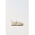 Zara Туфли-балетки из хлопка с вышитыми цветочными деталями, Цвет: Бежевый, Размер: 25 (15,6 см)