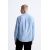 Zara Рубашка типа оксфорд , Цвет: Синий, Размер: S (US S), изображение 3