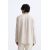 Zara Рубашка с воротником-стойкой , Цвет: Бежевый, Размер: S (US S), изображение 4