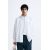 Zara Рубашка из полосатого хлопка , Цвет: Серый, Размер: S (US S), изображение 2