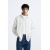 Zara Рубашка в полоску с текстурой , Цвет: Белый, Размер: S (US S), изображение 2