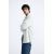 Zara Рубашка в полоску с текстурой , Цвет: Белый, Размер: S (US S), изображение 7