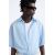 Zara Рубашка из полосатой вискозной смеси , Цвет: Синий, Размер: S (US S), изображение 5