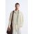 Zara Рубашка из вискозного микса в полоску , Цвет: Коричневый, Размер: S (US S), изображение 2