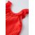 Zara Кокетливое платье с текстурой и кружевным оборком , Цвет: Красный, Размер: 1½ лет (86 см), изображение 4
