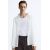 Zara Рубашка с текстурным вышивкой , Цвет: Белый, Размер: S (US S), изображение 5