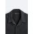 Zara Текстурированная рубашка , Цвет: Черный, Размер: M (US M), изображение 9