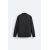 Zara Рубашка с текстурой , Цвет: Черный, Размер: M (US M), изображение 6