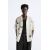 Zara Рубашка с принтом акварель , Цвет: Бежевый, Размер: S (US S), изображение 2