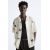 Zara Рубашка с принтом акварель , Цвет: Бежевый, Размер: S (US S), изображение 5