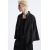 Zara Рубашка свободного кроя с карманами - лимитированное издание , Цвет: Черный, Размер: S (US S), изображение 5