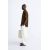 Zara Рубашка с эффектом складок , Цвет: Коричневый, Размер: S (US S), изображение 4